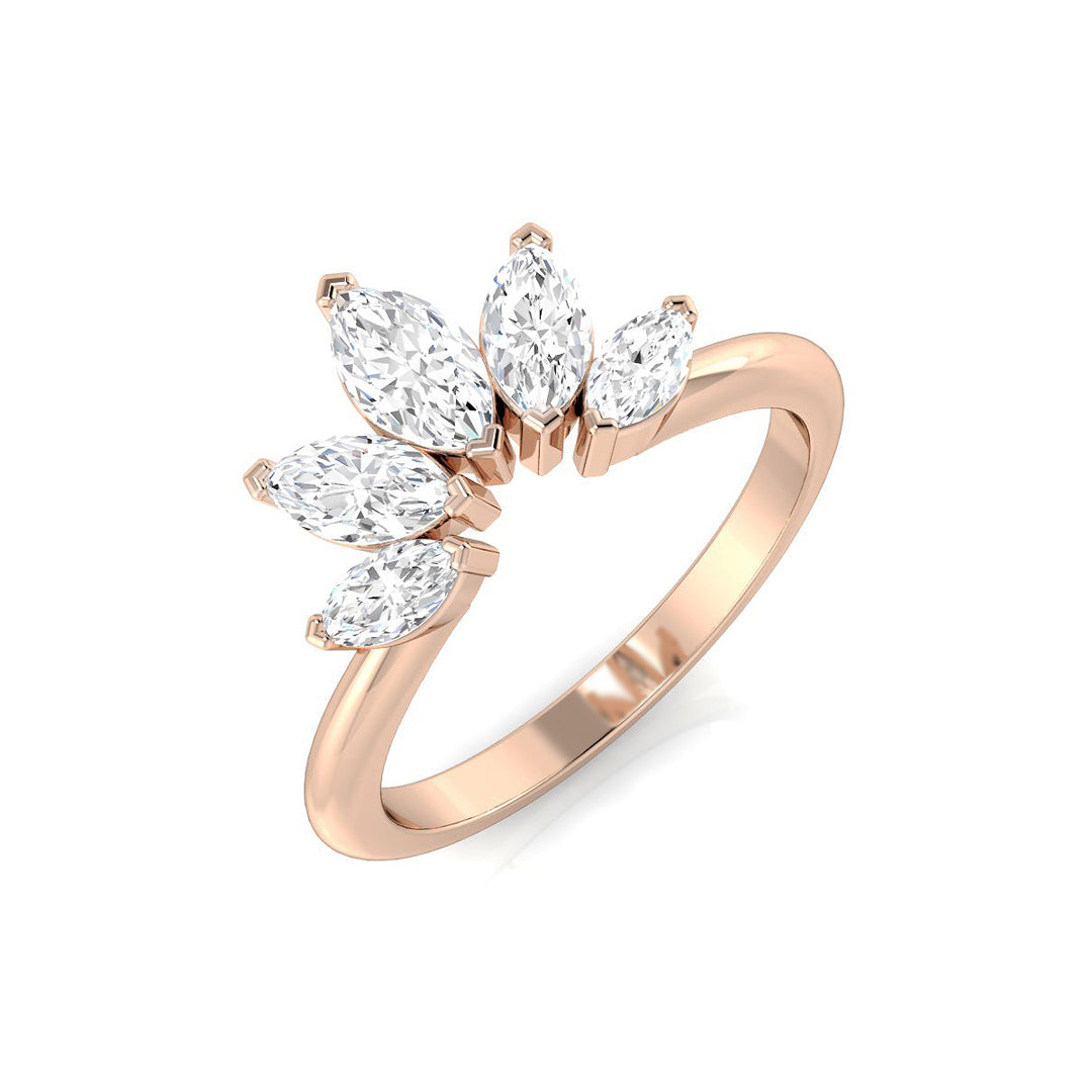 SR385 — Ring - 9k Rose Gold