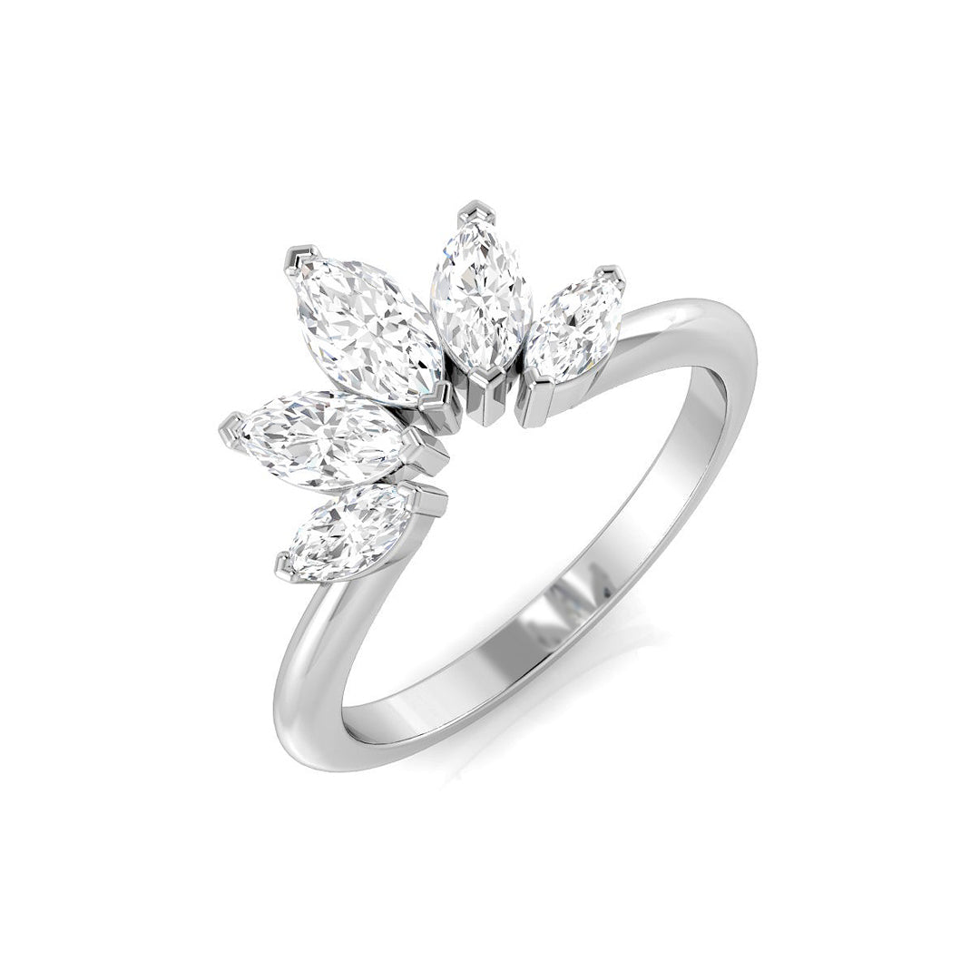 SR385 — Ring - 9k White Gold