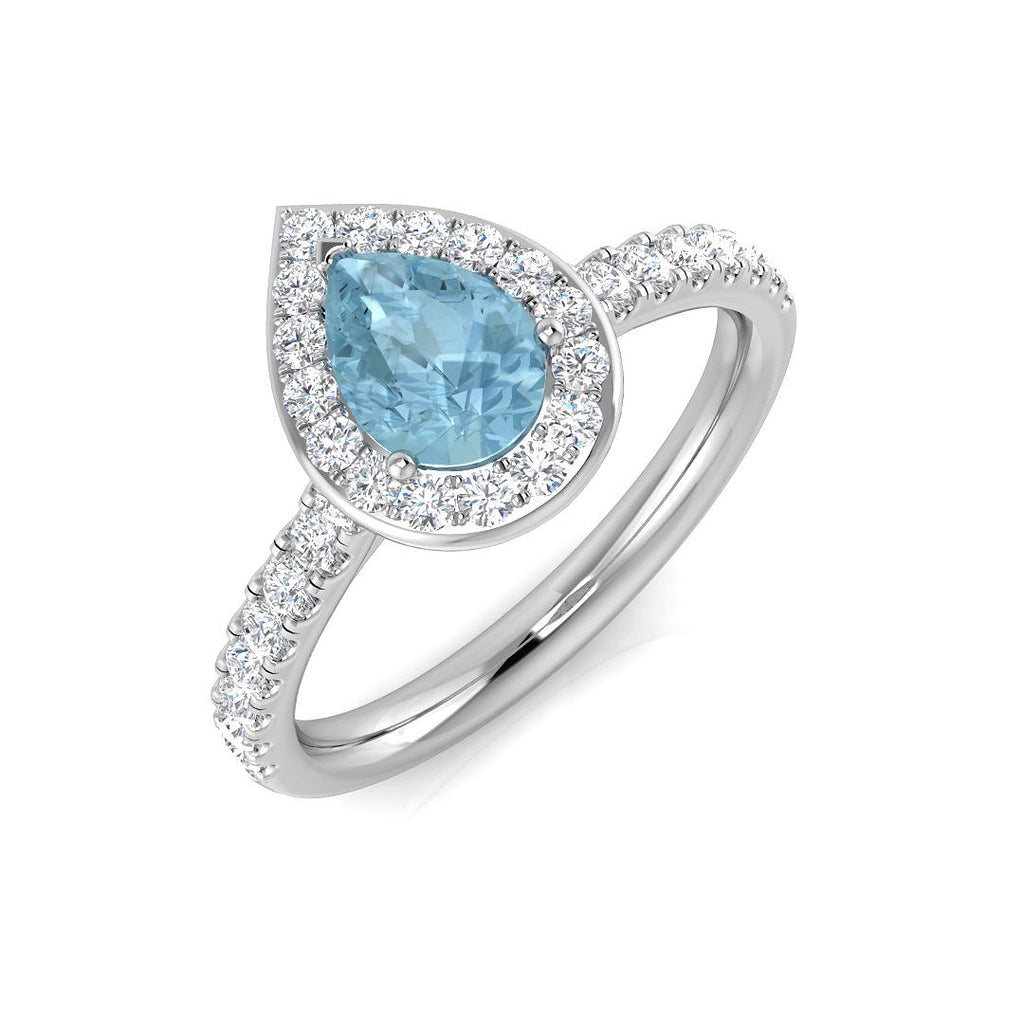 SR386 — Ring - 9k White Gold