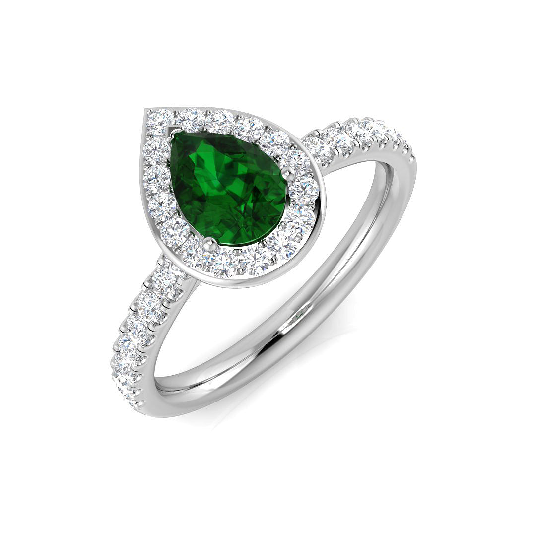 SR386 — Ring - 9k White Gold