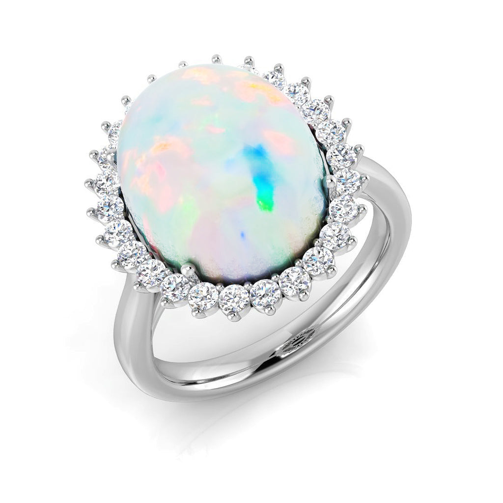 SR3870 — Ring - 9k White Gold
