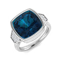 SR3872 — Ring - 9k White Gold