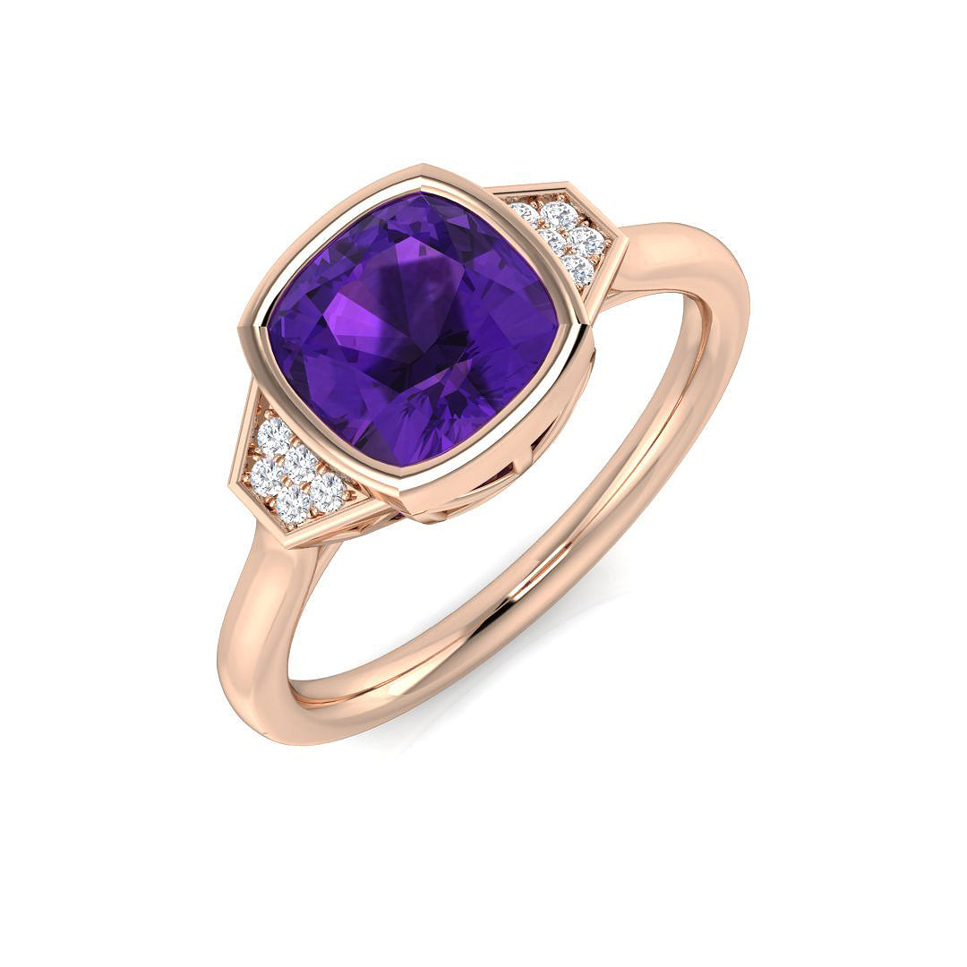 SR3873 — Ring - 9k Rose Gold