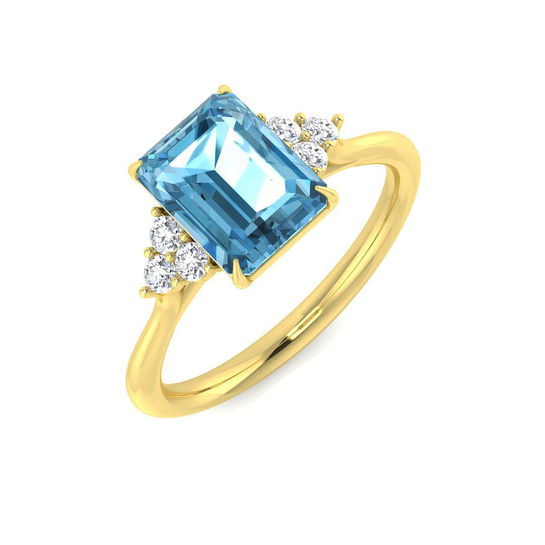 SR3876 — Ring - 9k Yellow Gold