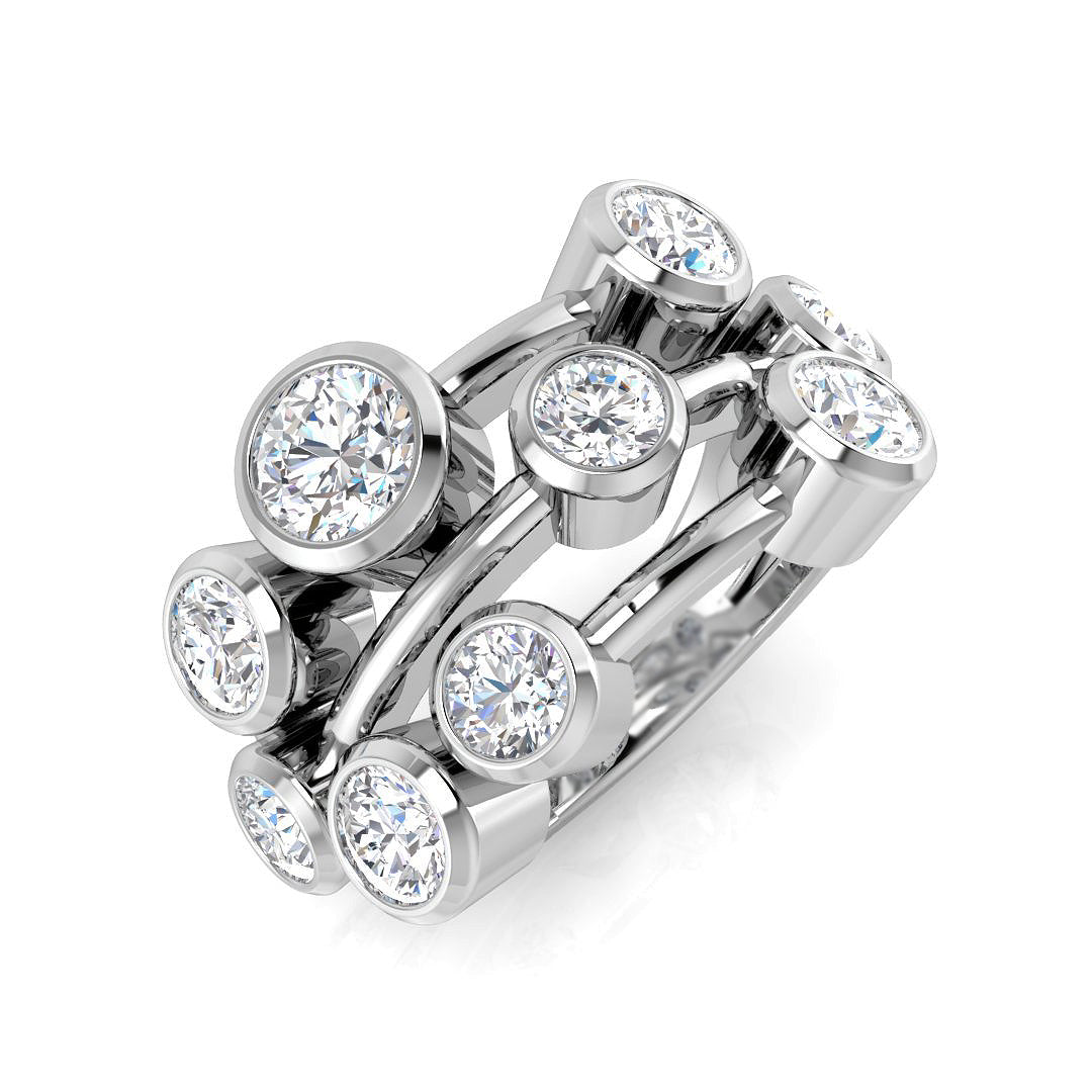 SR3891 — Ring - 9k White Gold