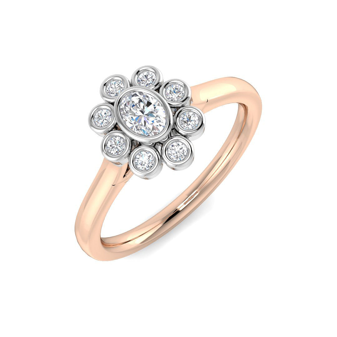 SR3900 — Ring - 9k Rose Gold