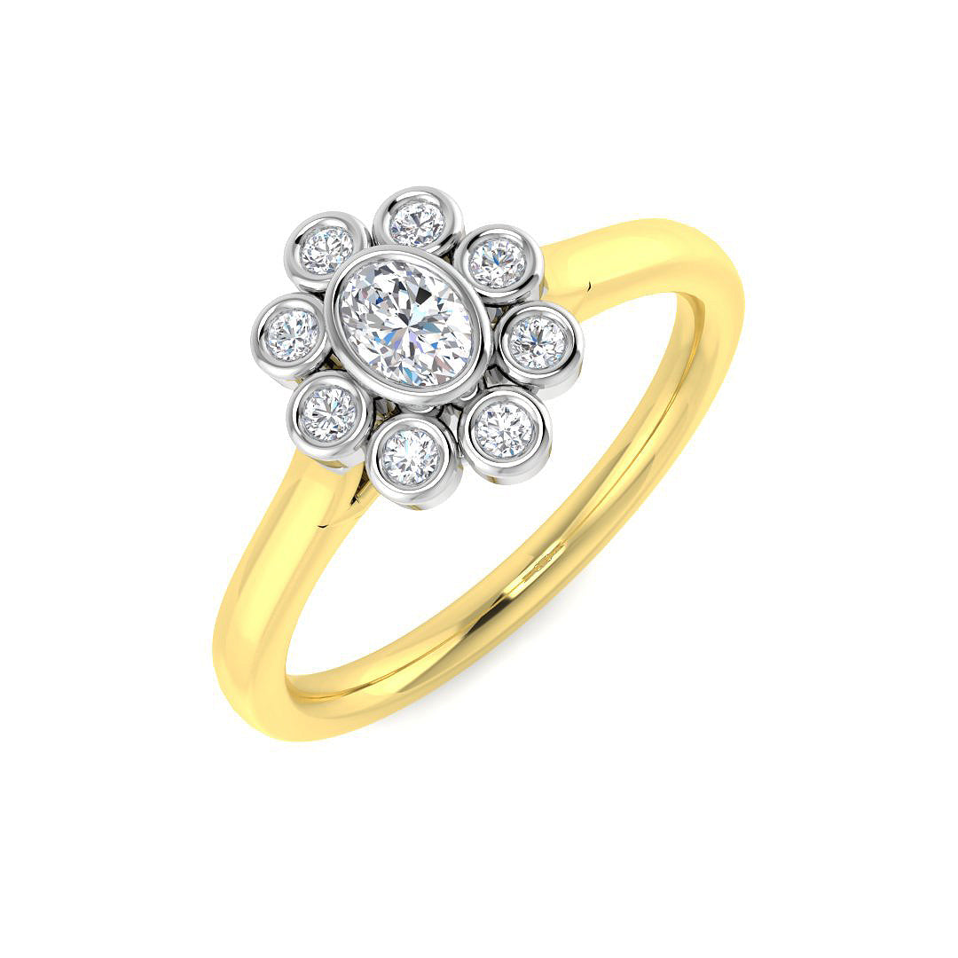 SR3900 — Ring - 18k Yellow Gold