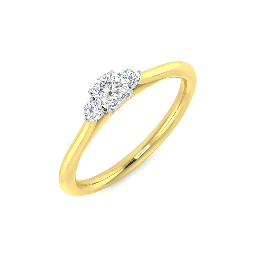 SR3903 — Ring - 18k Two Tone