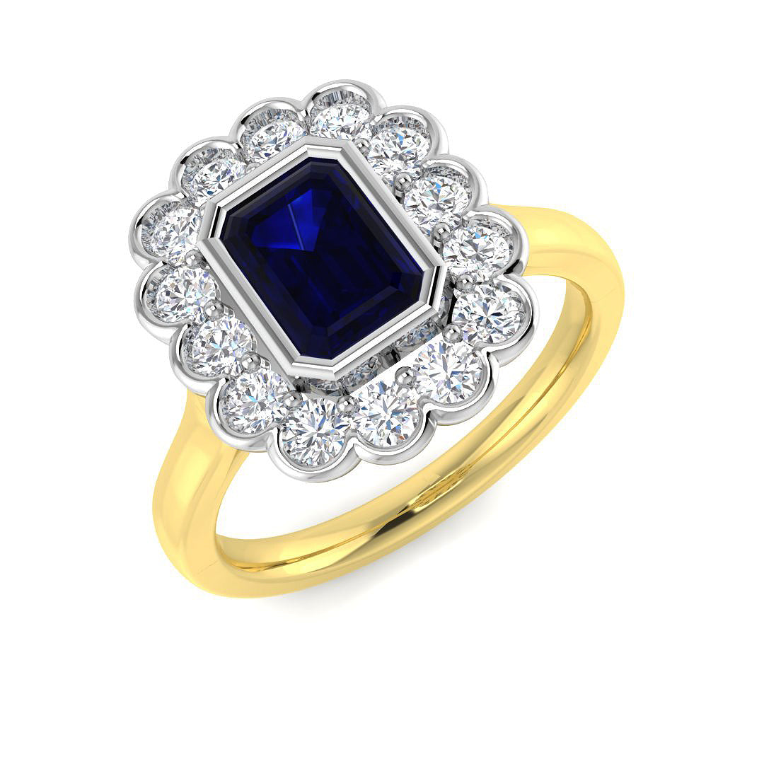 SR3908 — Ring - 18k Two Tone