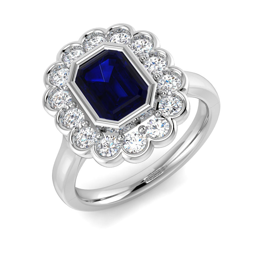 SR3911 — Ring - 9k White Gold