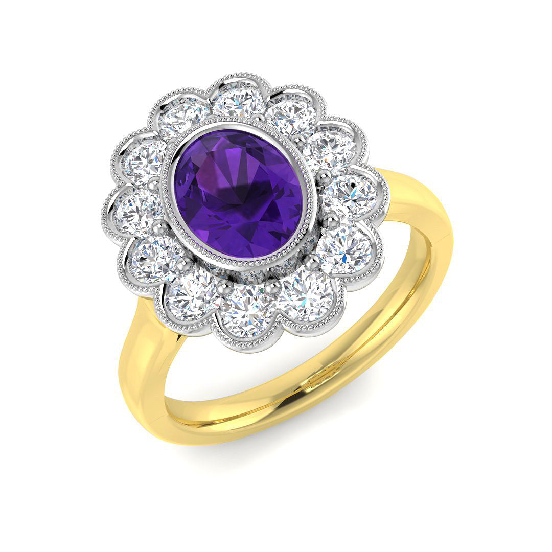 SR3914 — Ring - 9k Two Tone