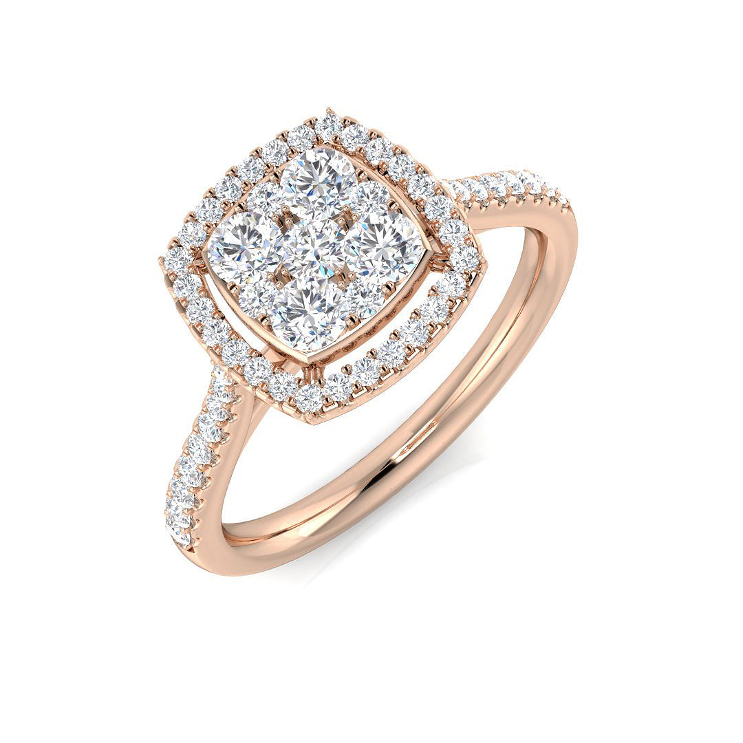 SR3916 — Ring - 9k Rose Gold