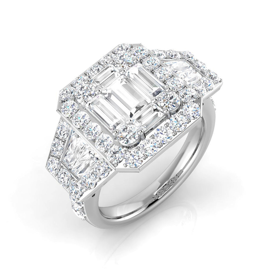 SR391 — Ring - 9k White Gold