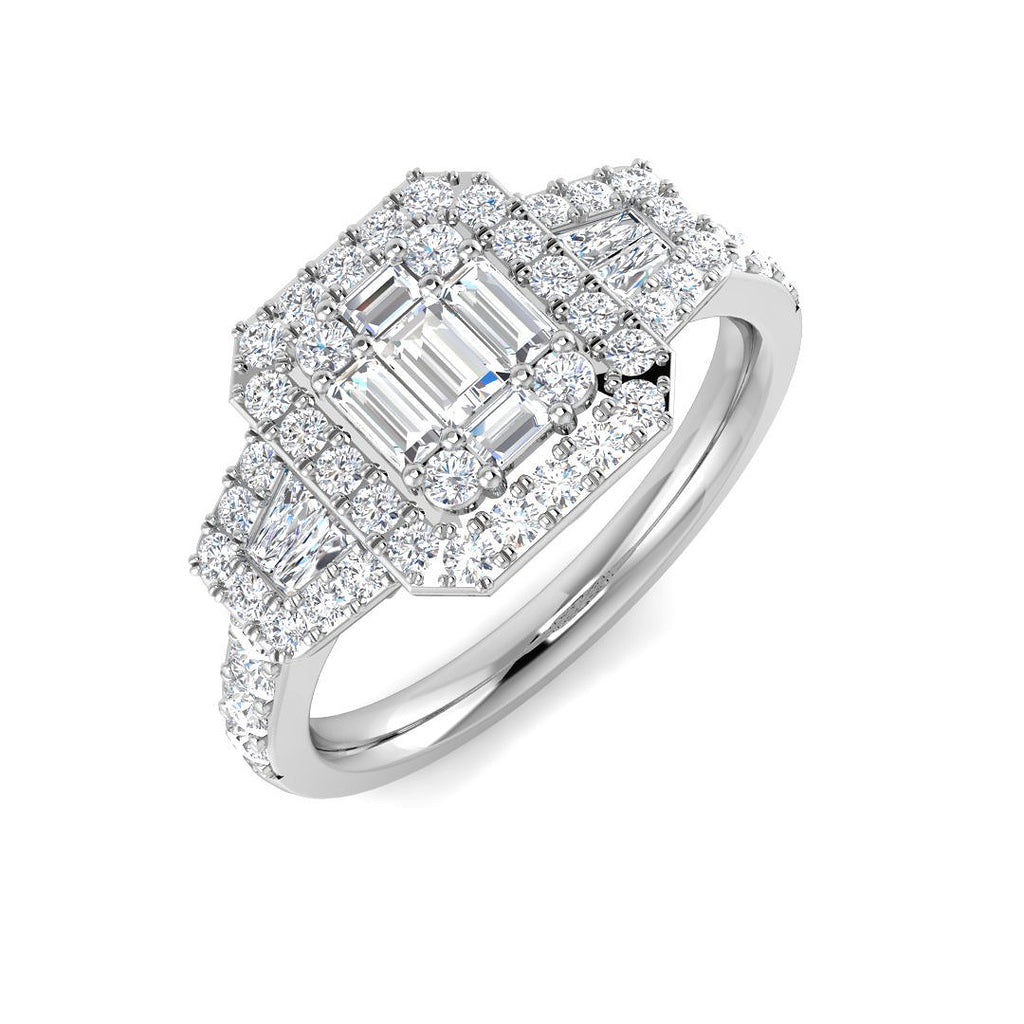 SR3937 — Ring - 9k White Gold