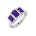 SR393 — Ring - 9k White Gold