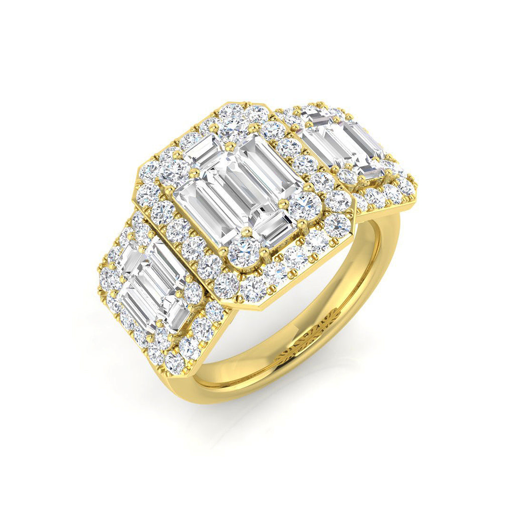 SR394A — Ring - 9k Yellow Gold