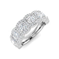 SR3966 — Ring - 9k White Gold