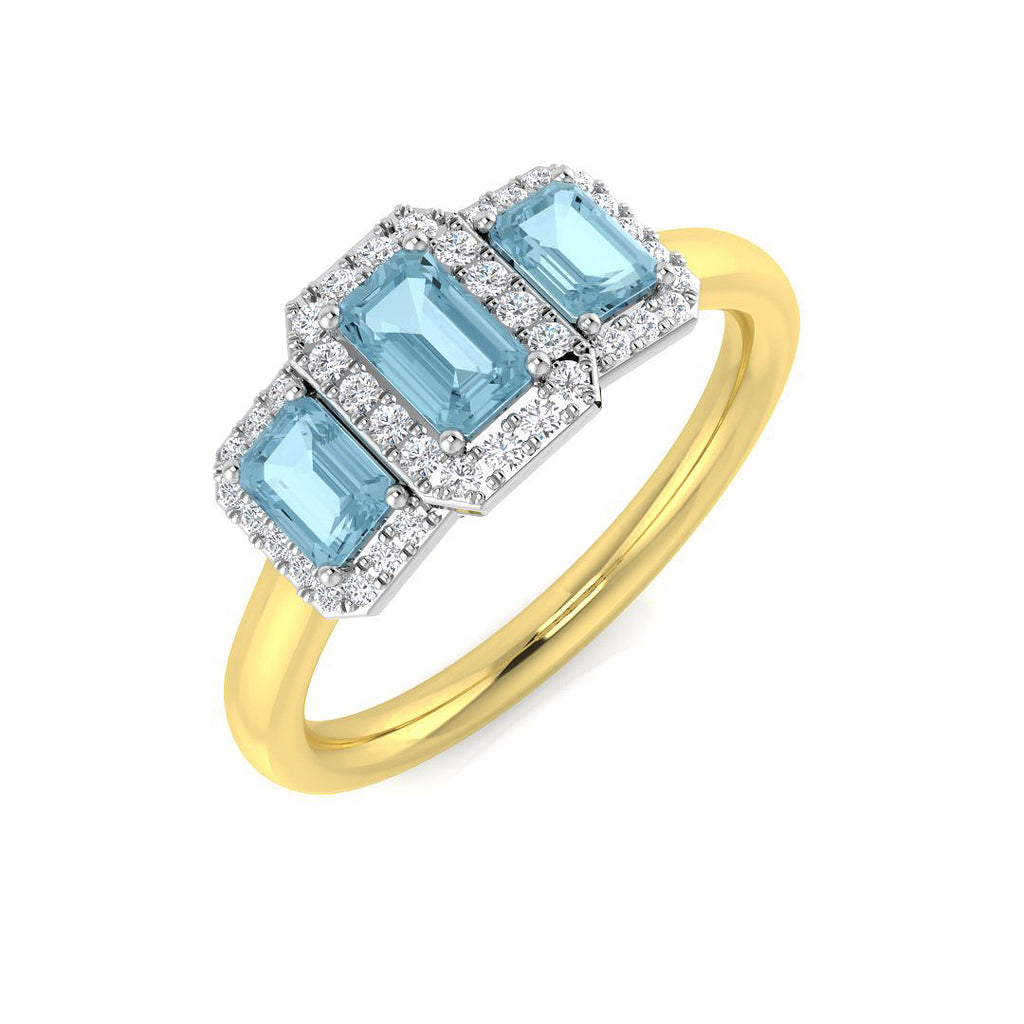 SR398A — Ring - 9k Yellow Gold