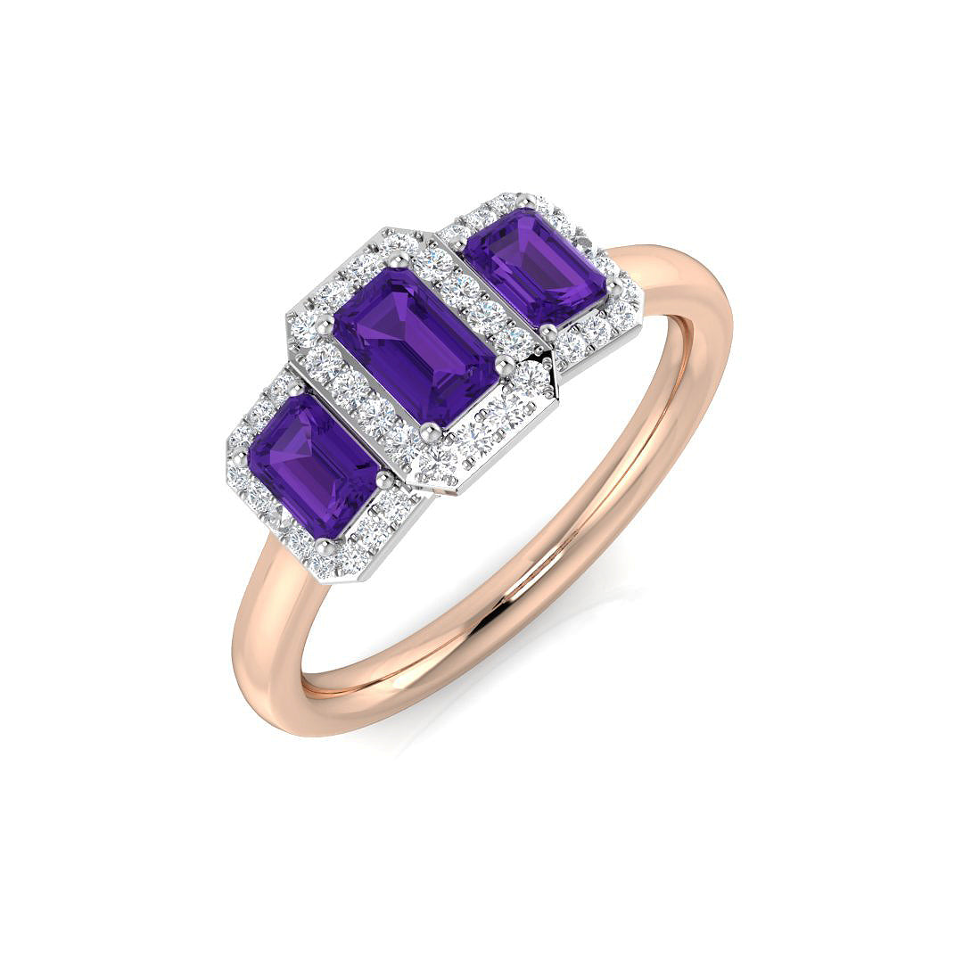 SR398 — Ring - 9k Rose Gold