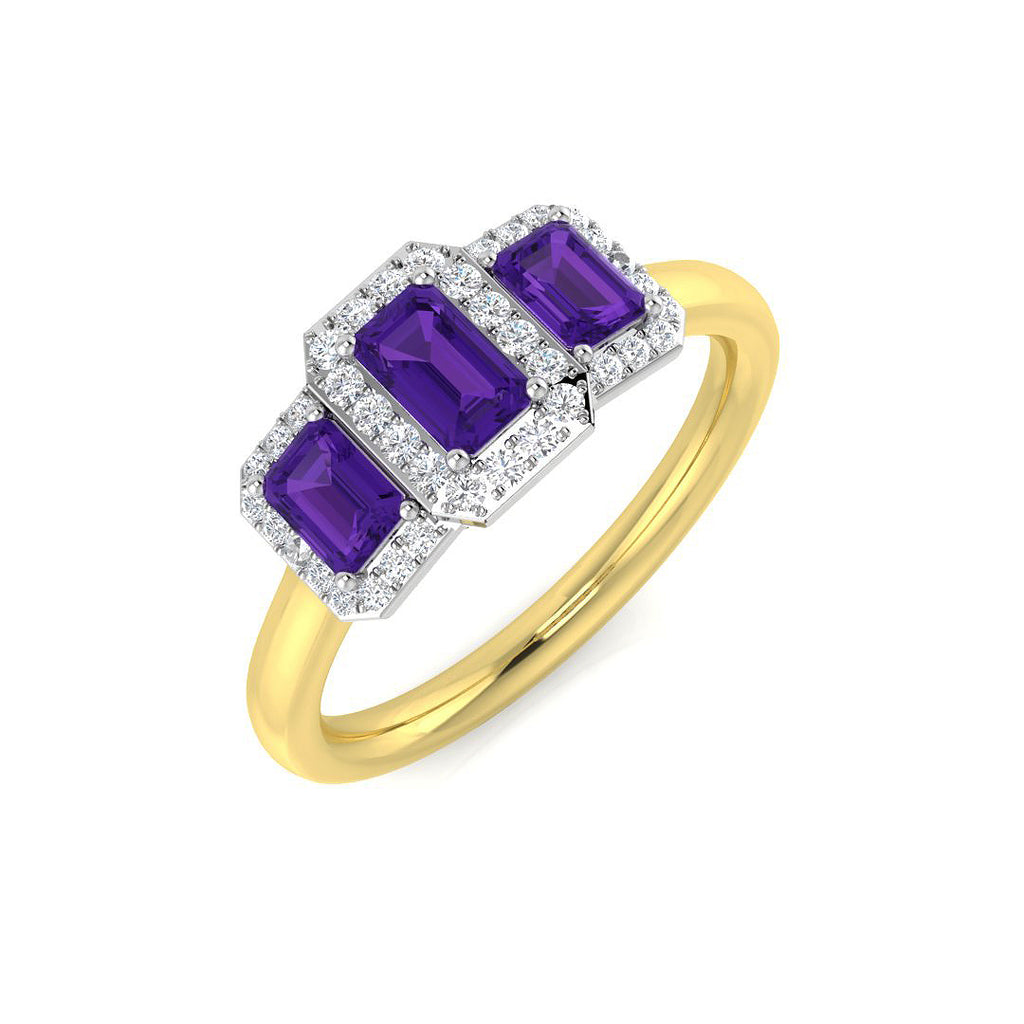 SR398 — Ring - 9k Yellow Gold