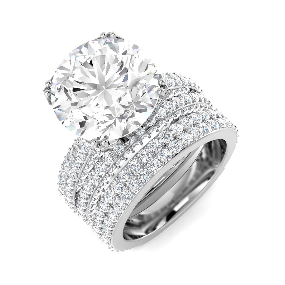 SR3994 — Ring - 9k White Gold