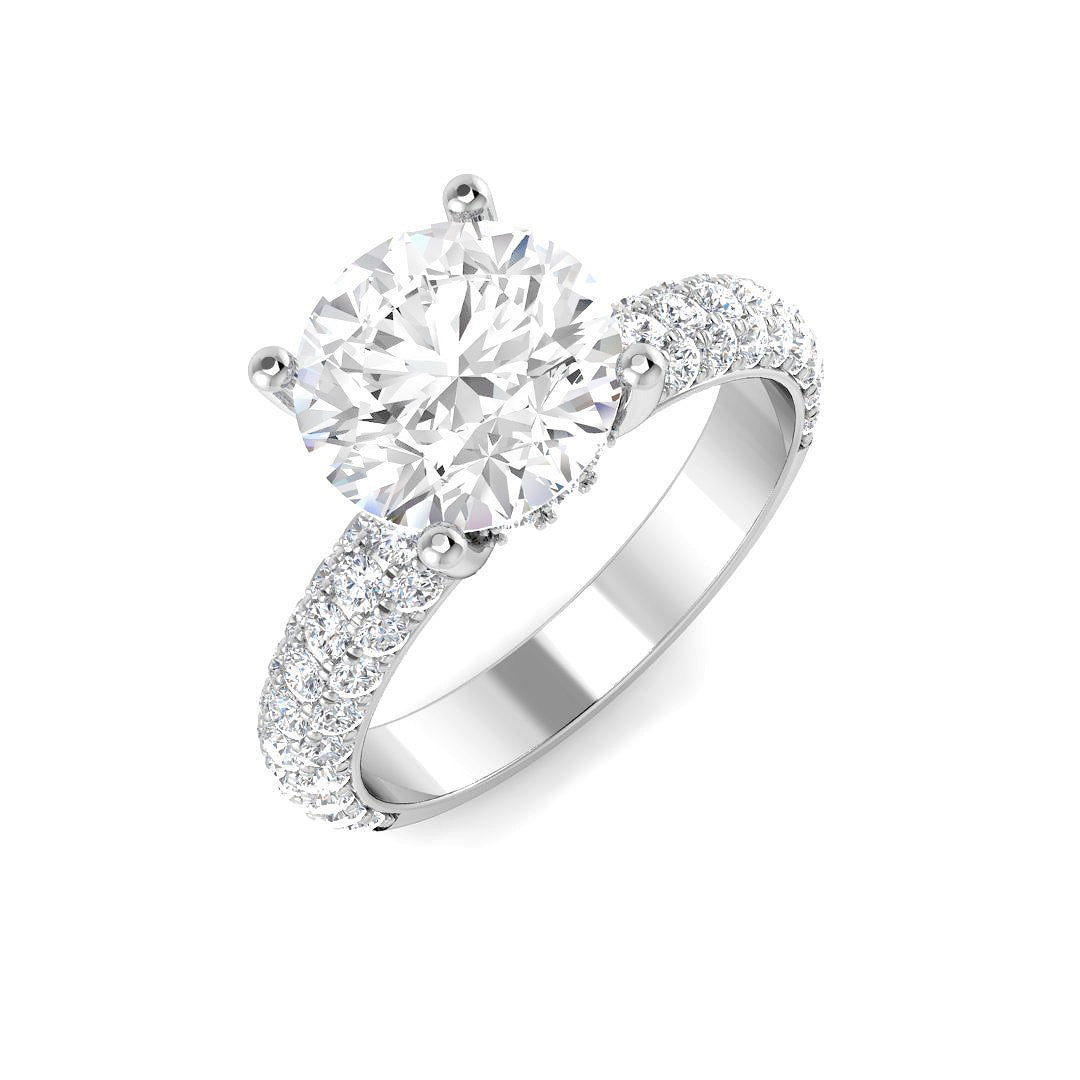 SR3997 — Ring - 9k White Gold