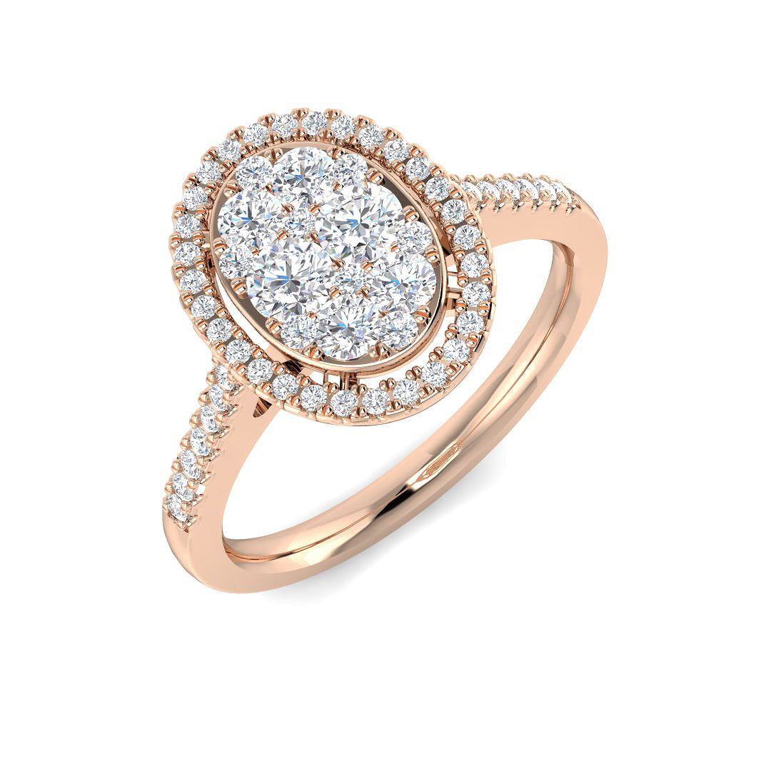 SR3998 — Ring - 9k Rose Gold