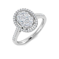 SR3998 — Ring - 9k White Gold