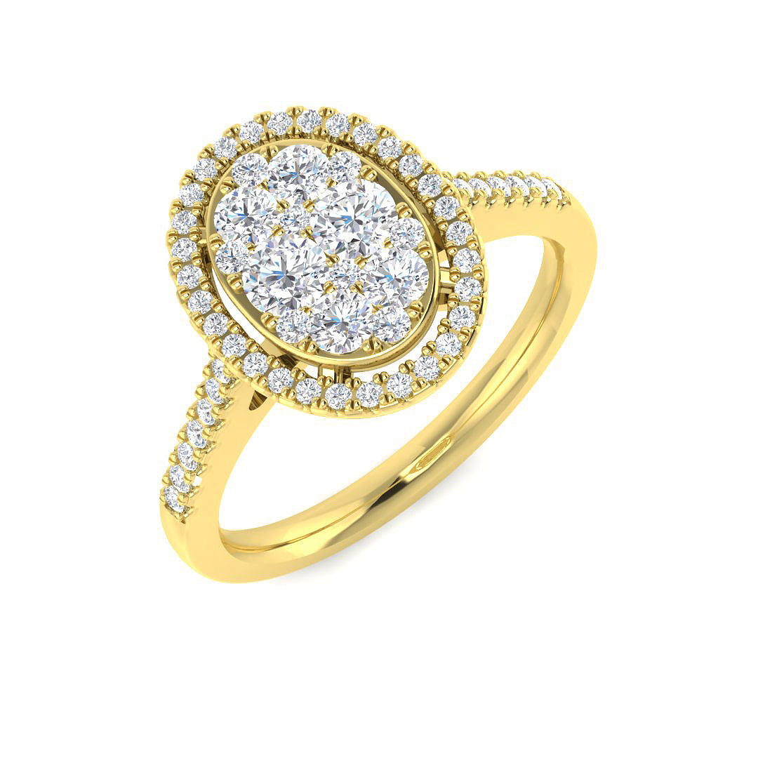 SR3998 — Ring - 9k Yellow Gold
