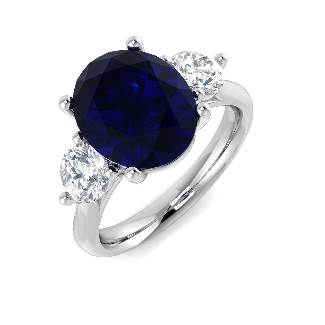 SR4008 — Ring - 9k White Gold
