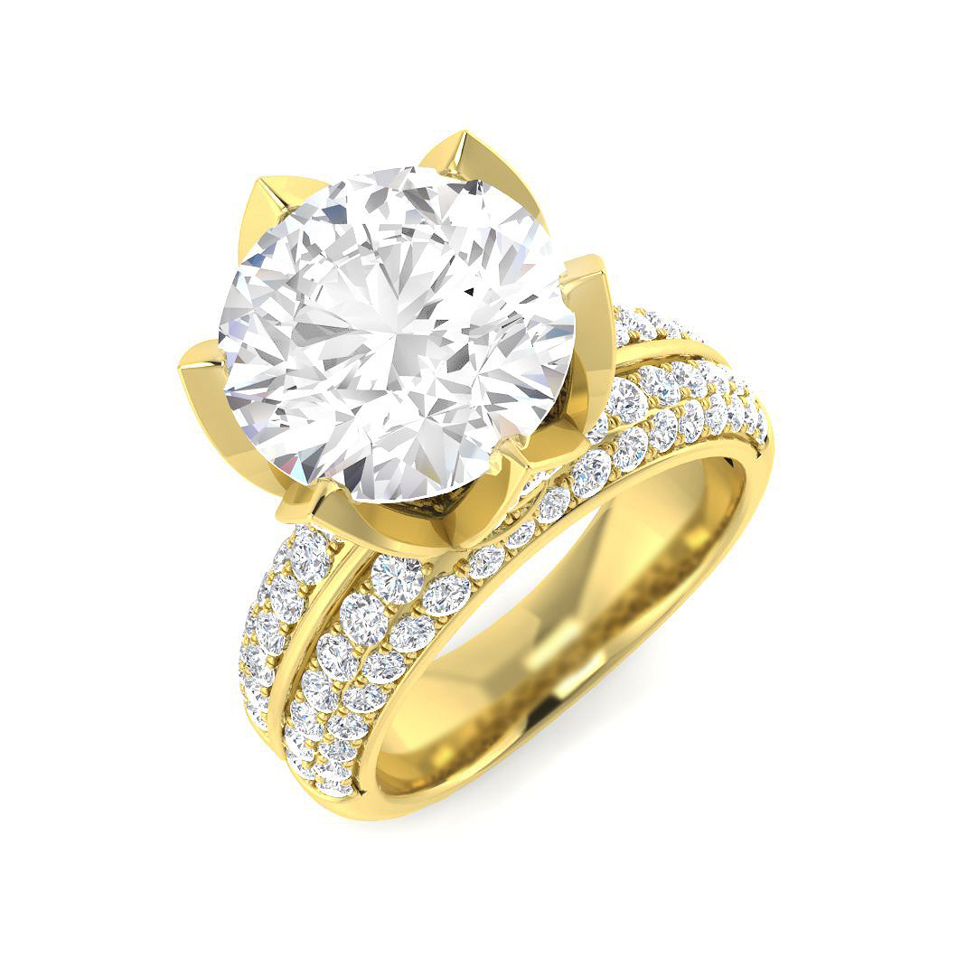 SR4025 — Ring - 9k Yellow Gold