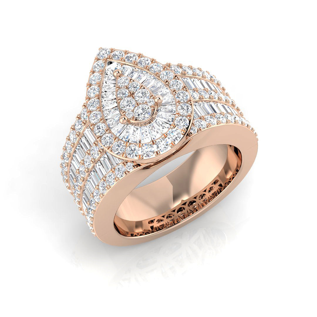 SR403 — Ring - 9k Rose Gold