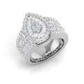SR403 — Ring - 9k White Gold