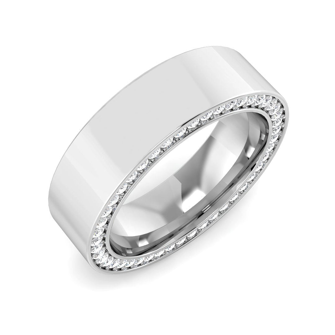 SR4056 — Ring - 9k White Gold