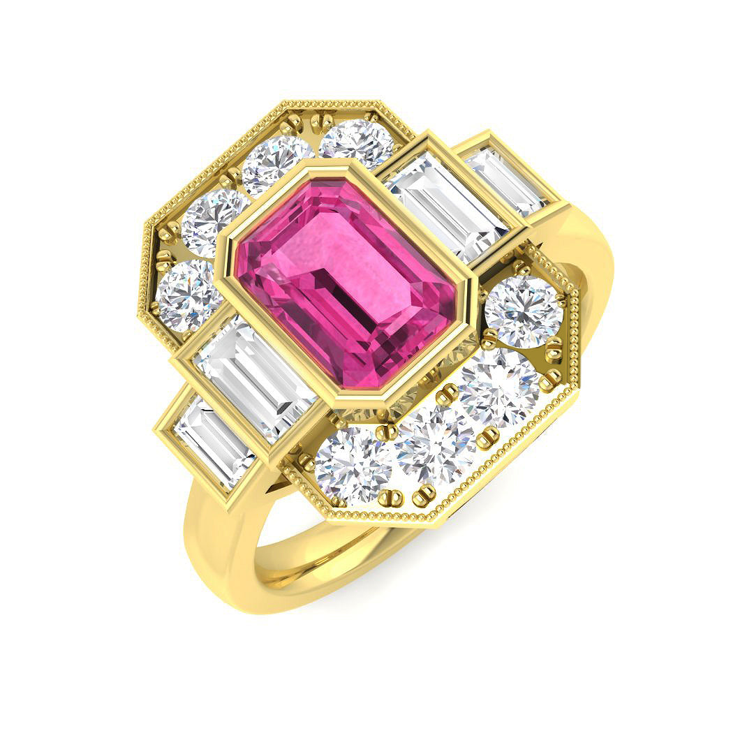 SR4057 — Ring - 9k Yellow Gold