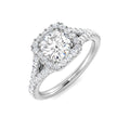 SR4063 — Ring - 18k White Gold