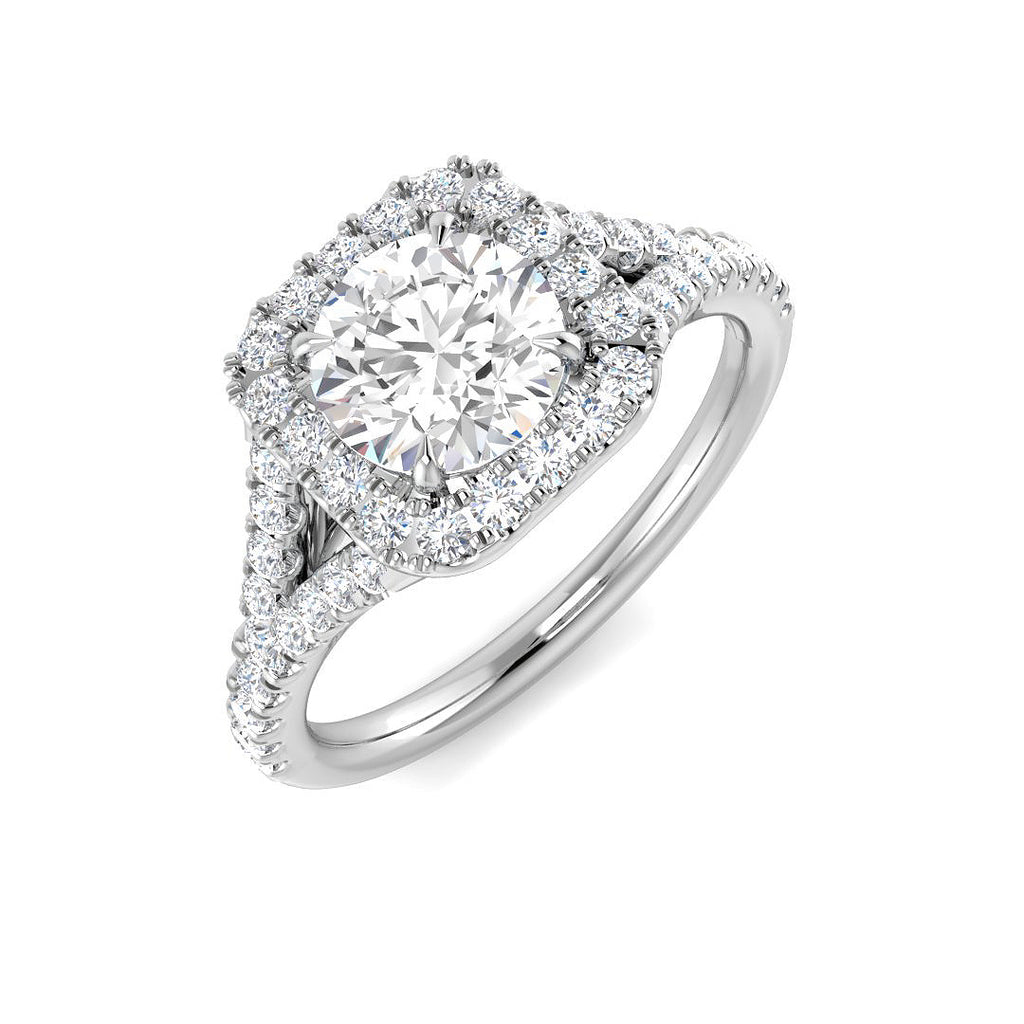 SR4064 — Ring - 18k White Gold