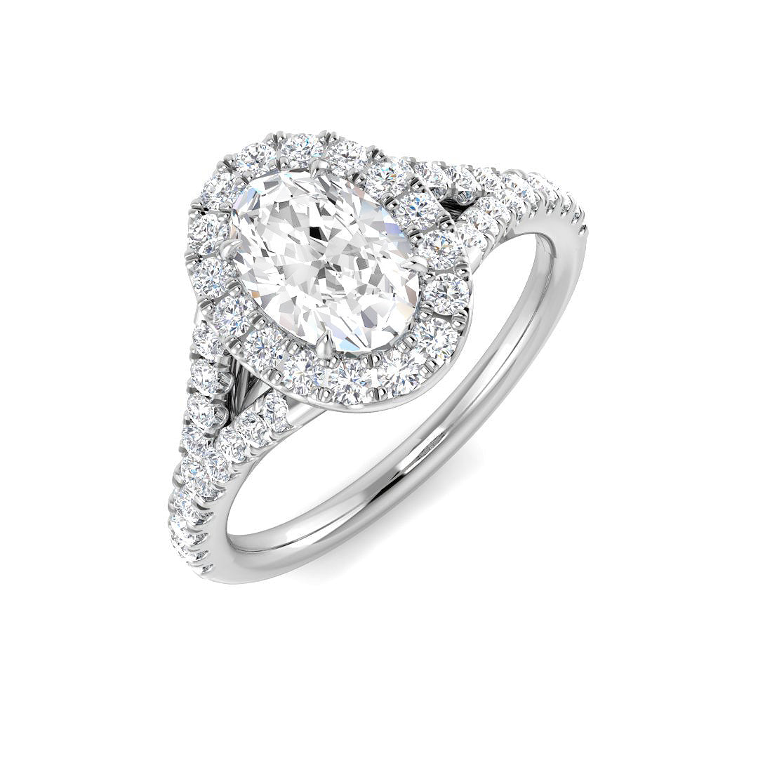 SR4065 — Ring - 18k White Gold