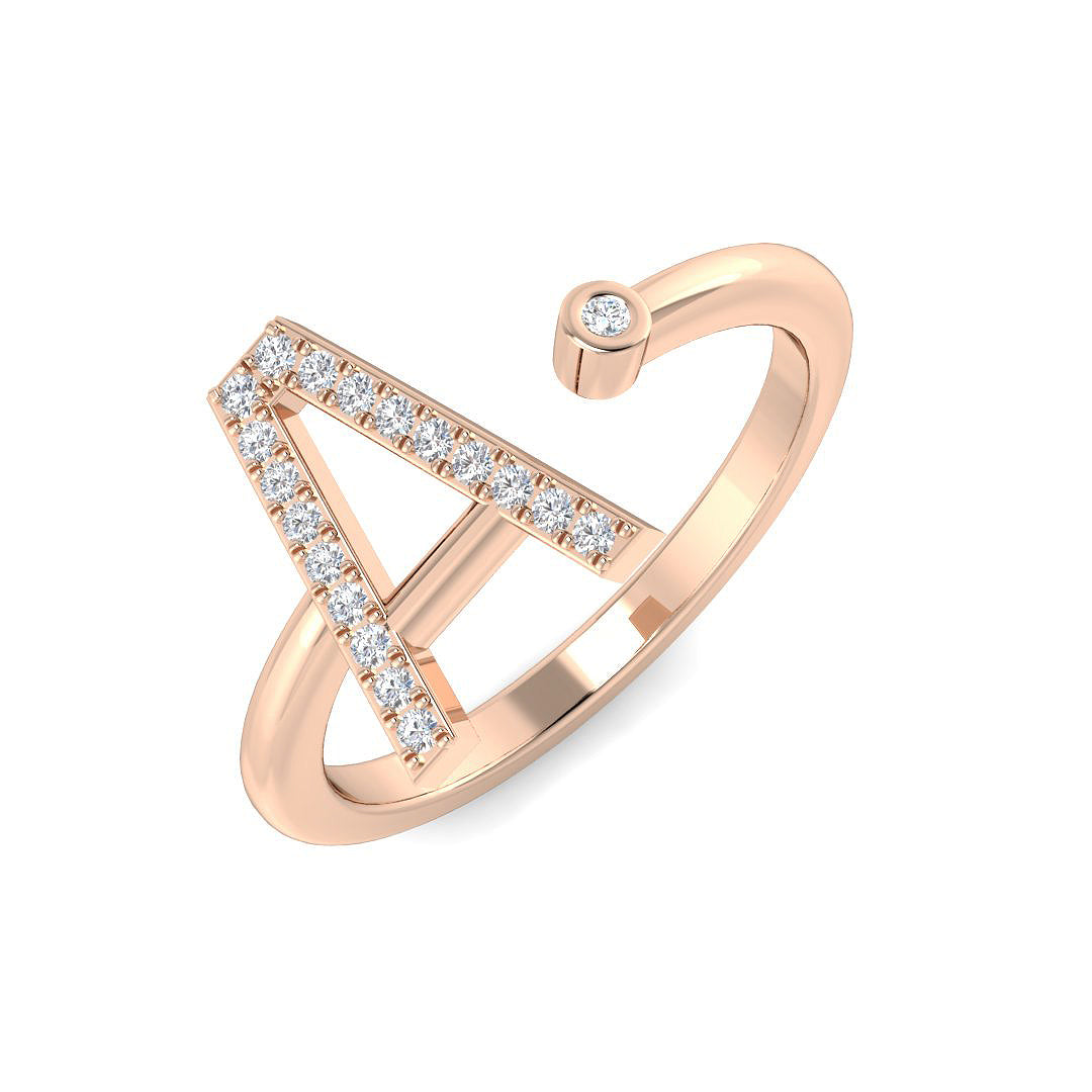 SR4067-A — Ring - 9k Rose Gold