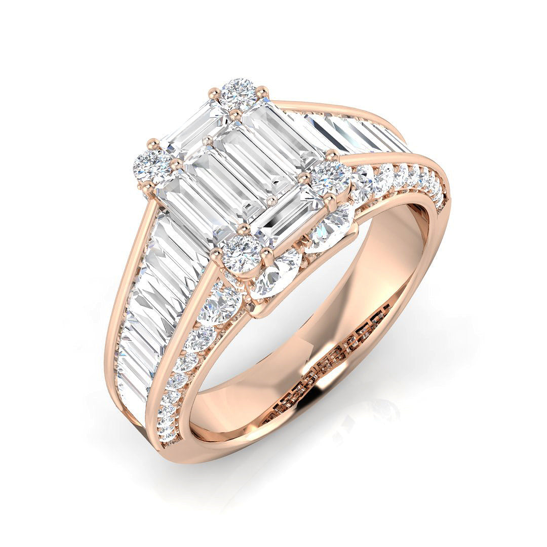 SR406 — Ring - 9k Rose Gold