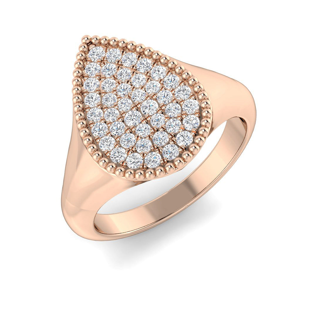 SR4092 — Ring - 9k Rose Gold