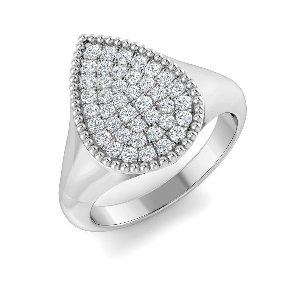 SR4092 — Ring - 9k White Gold