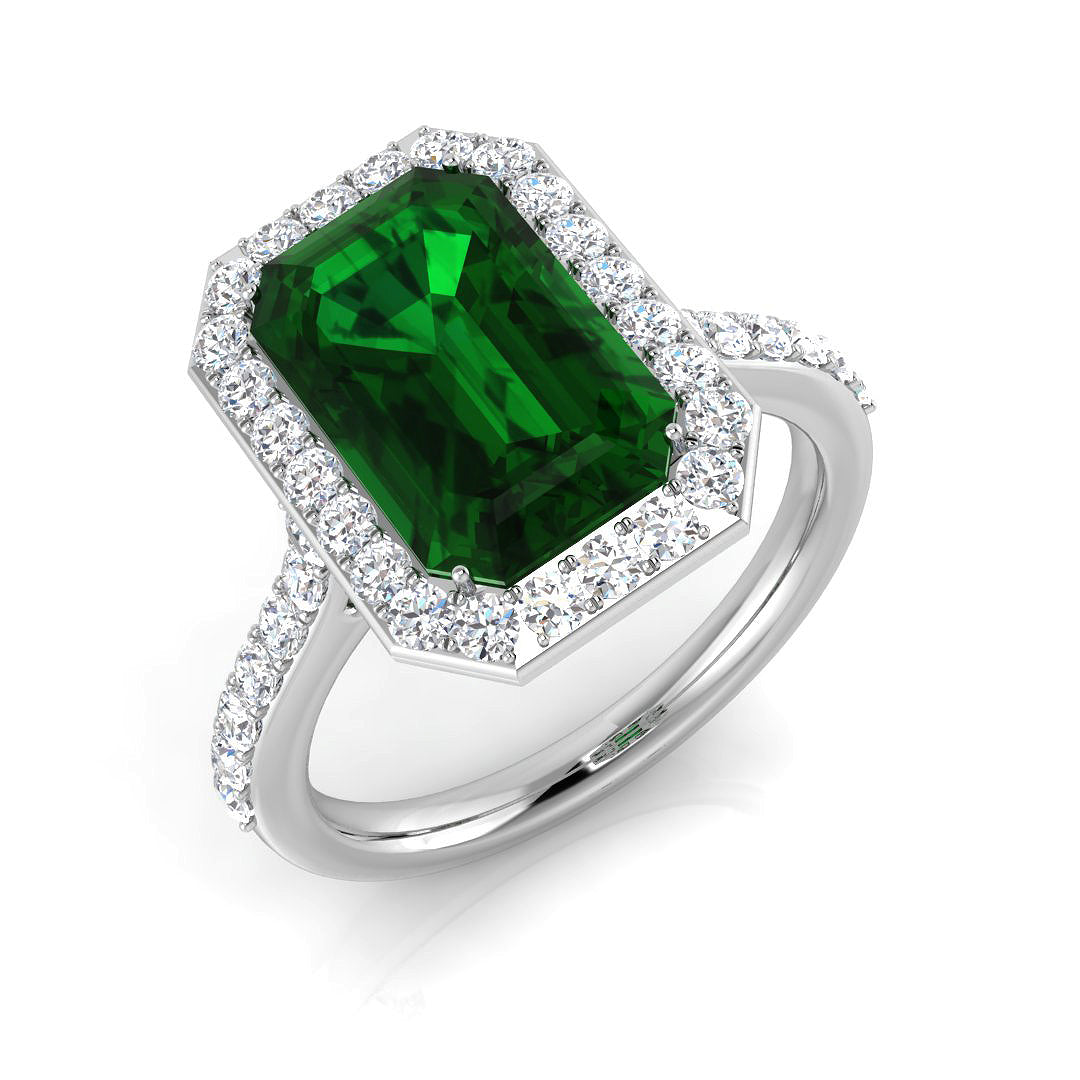 SR40 — Ring - 9k White Gold