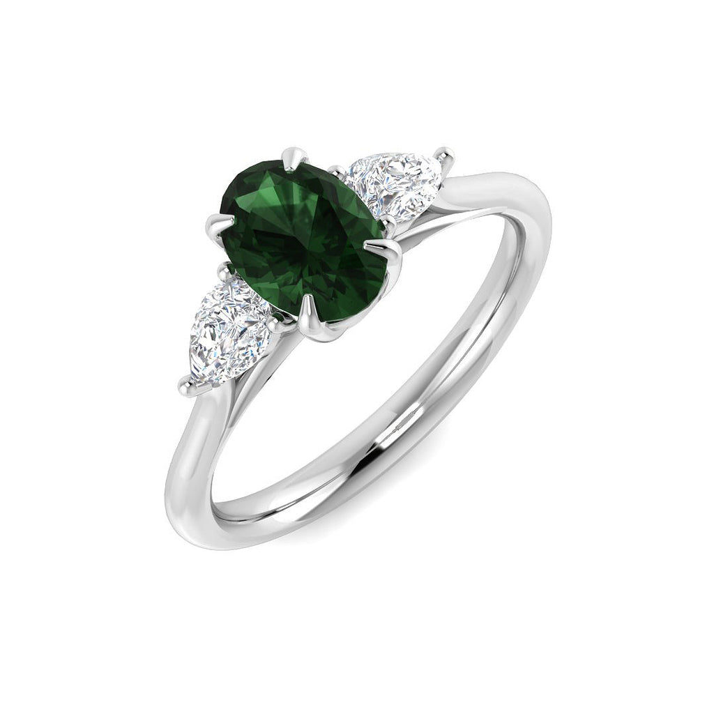 SR4105 — Ring - 9k White Gold