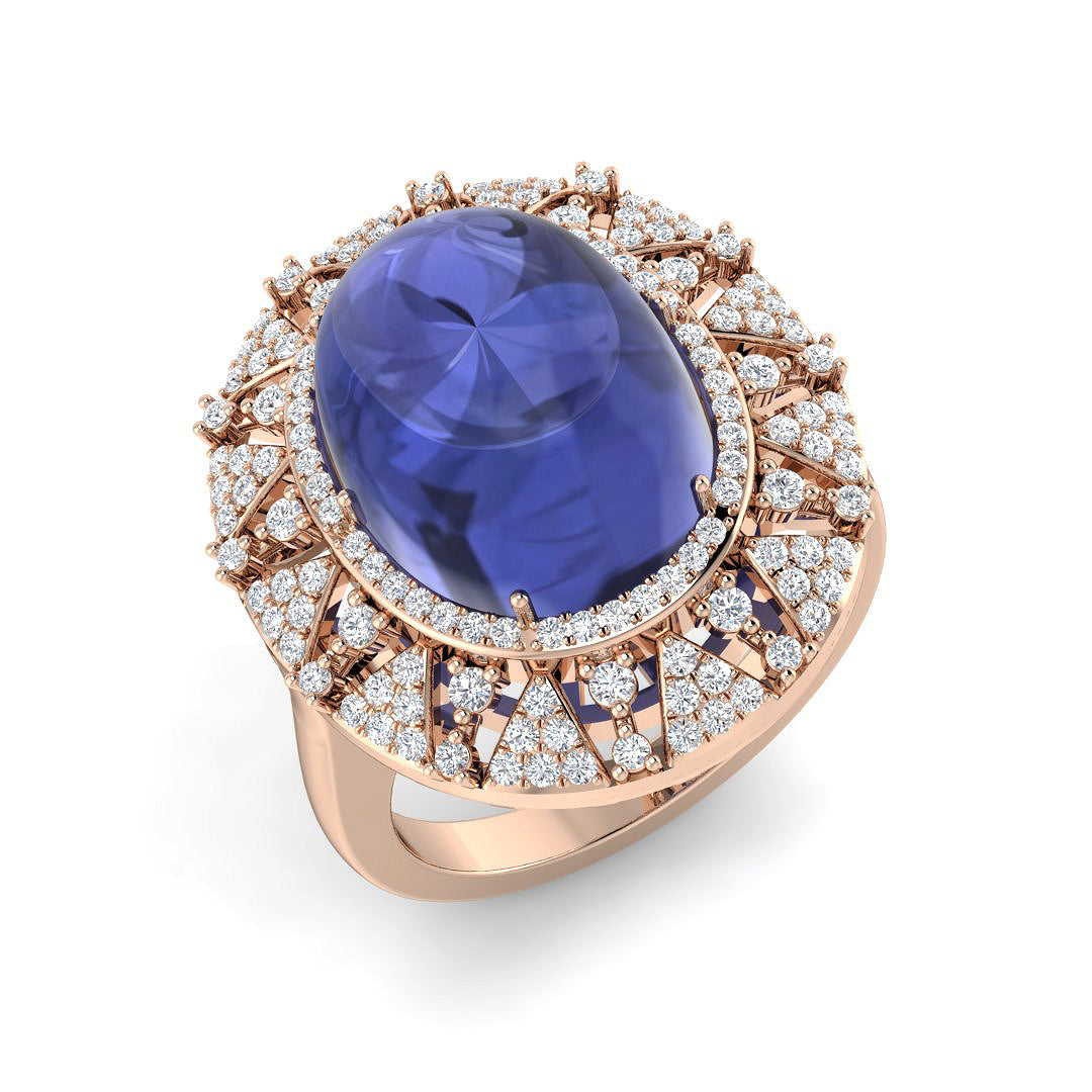 SR4106 — Ring - 9k Rose Gold