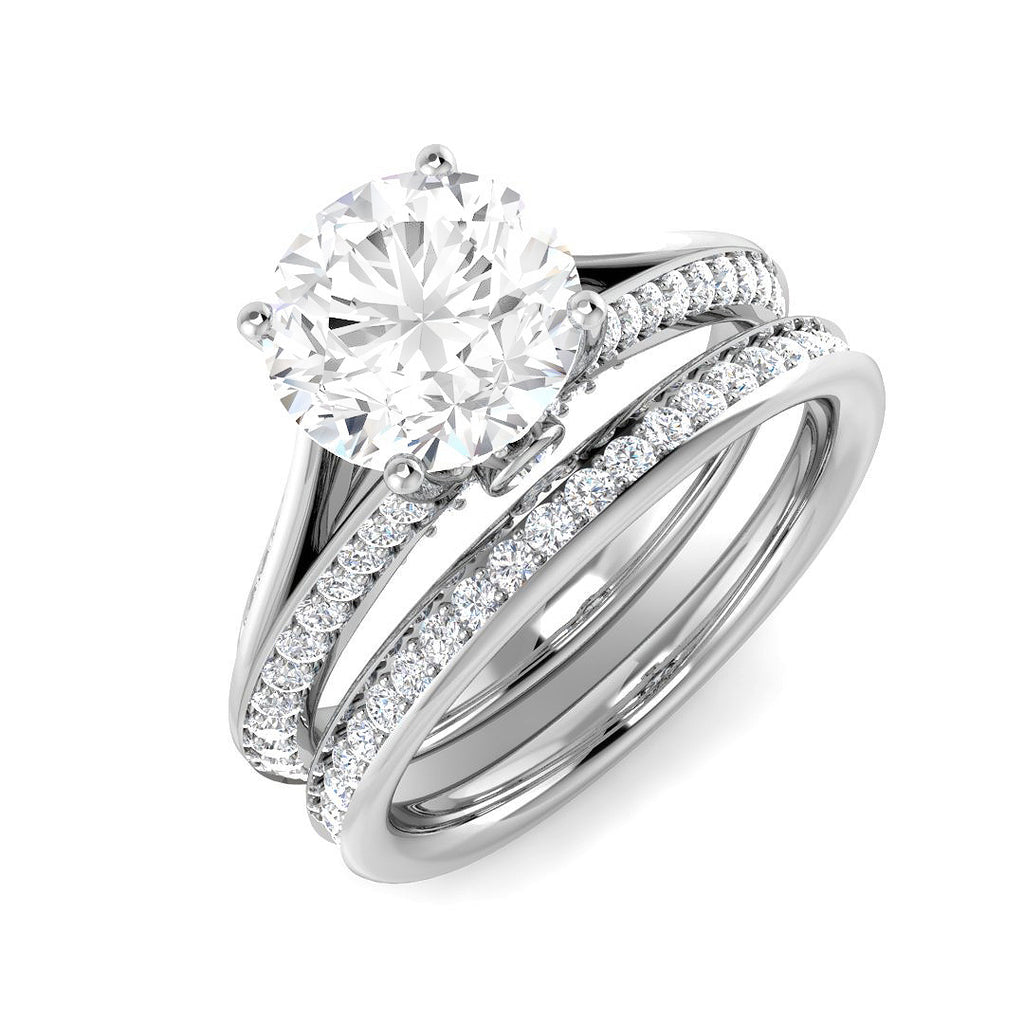 SR4111 — Ring - 18k White Gold