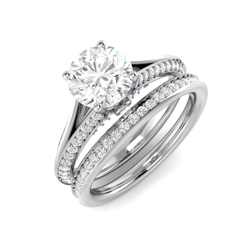 SR4114 — Ring - 18k White Gold