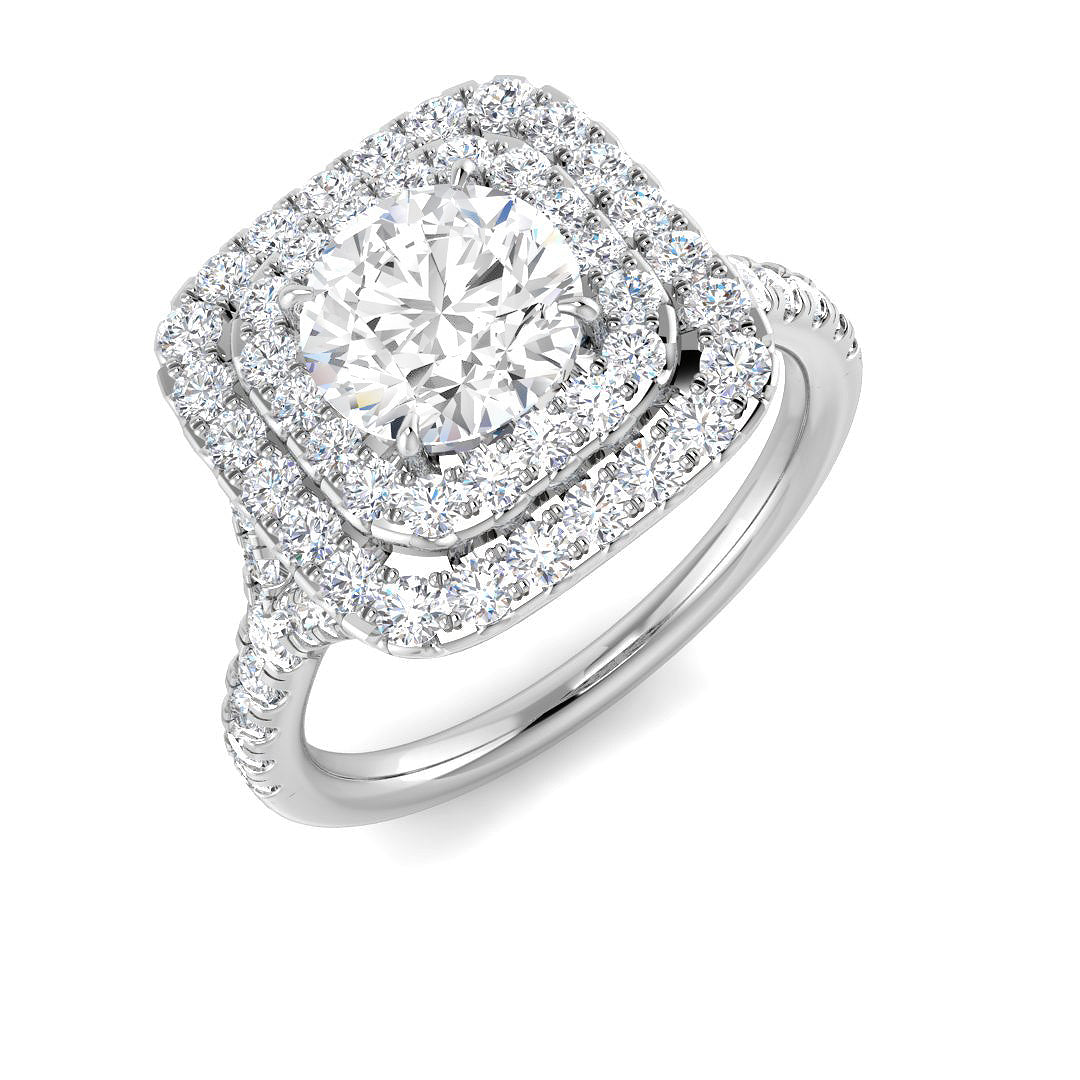 SR4115 — Ring - 18k White Gold