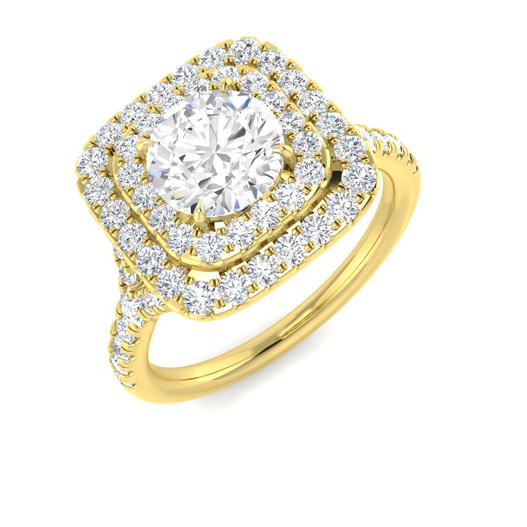 SR4115 — Ring - 18 KT Yellow Gold