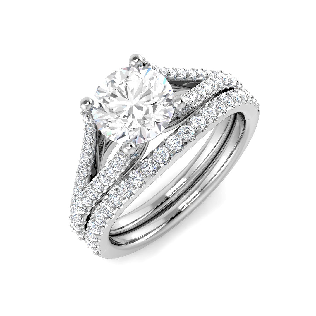 SR4116 — Ring - 9k White Gold